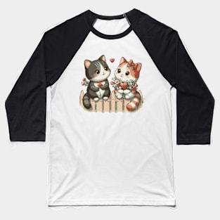 A Daytime Ballet of Love in the Cat's Embrace Baseball T-Shirt